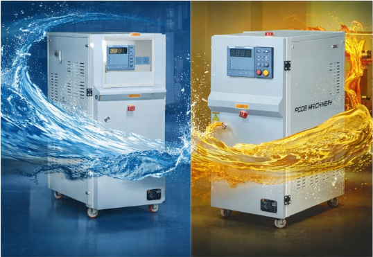 Water vs Oil Mould Temperature Controller